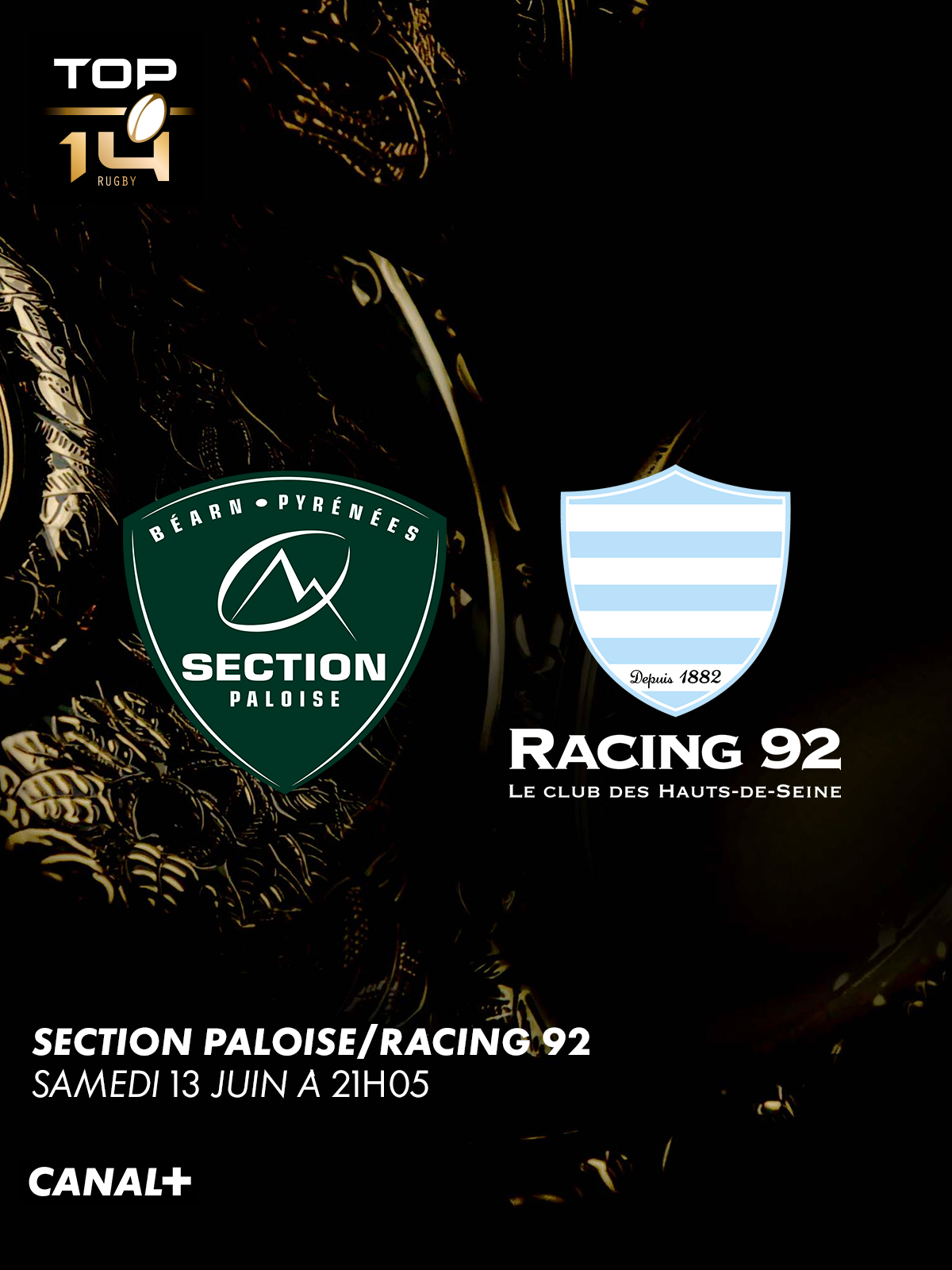 Section Paloise vs Racing 92 - 13 juin